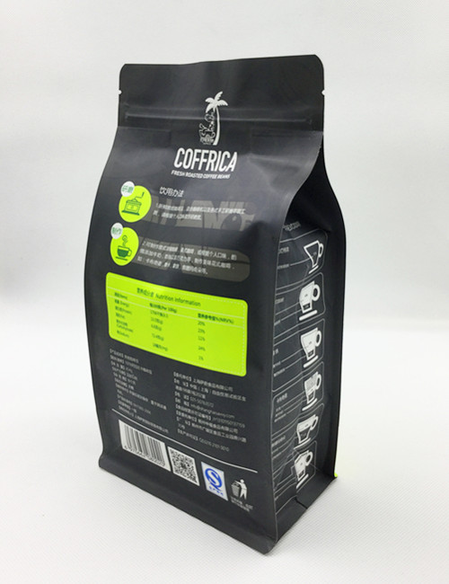 Coffee Packaging Flat Bottom Coffee Bags Pouches