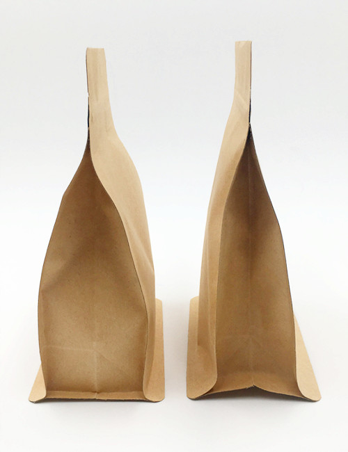 Coffee Packaging Kraft Side Gusseted Bags