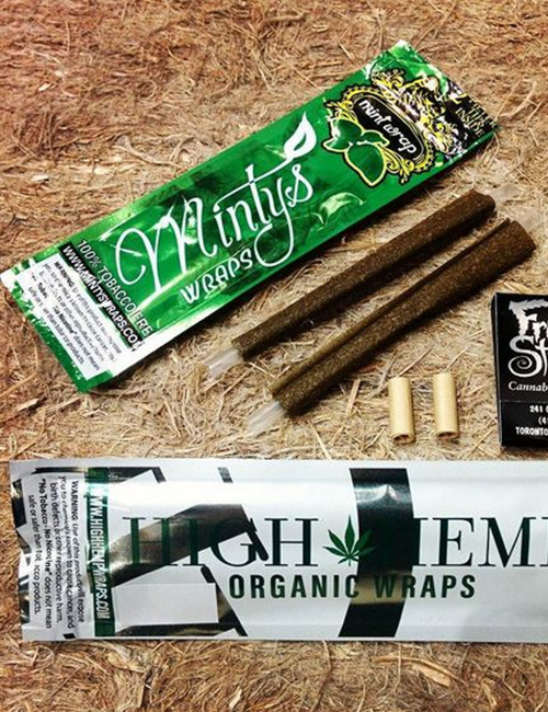 Hemp Wraps Packaging Bags With Zipper