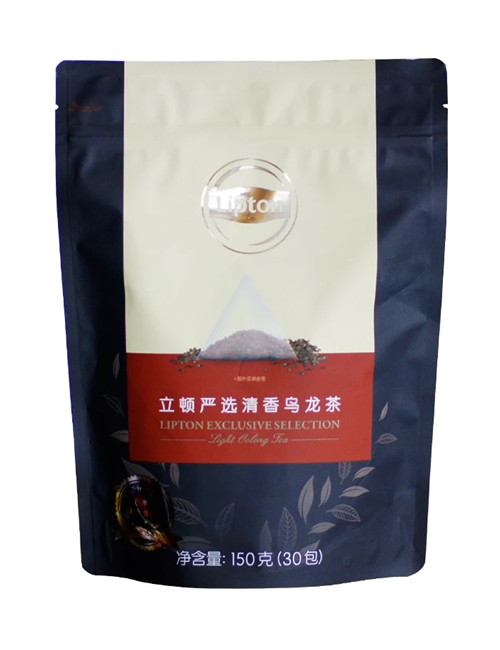 Tea Packaging Stand Up Pouches With Resealable Zipper