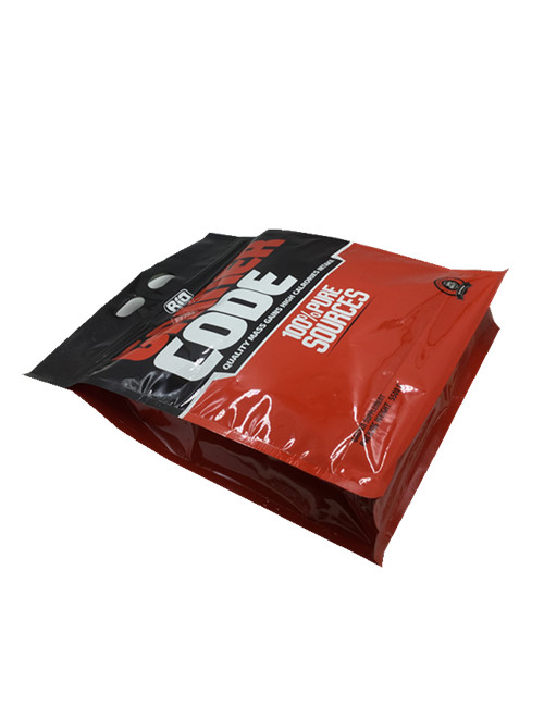 Whey Protein Packaging Bags Box Bottom Bags With Handle