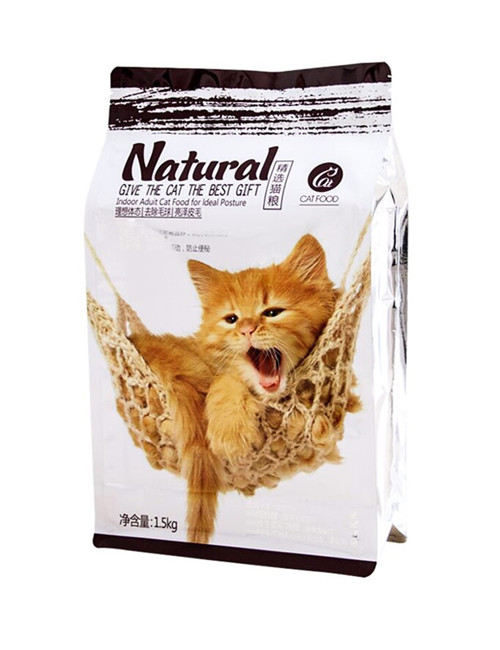 Flat Bottom Cat Treat Packaging Bags