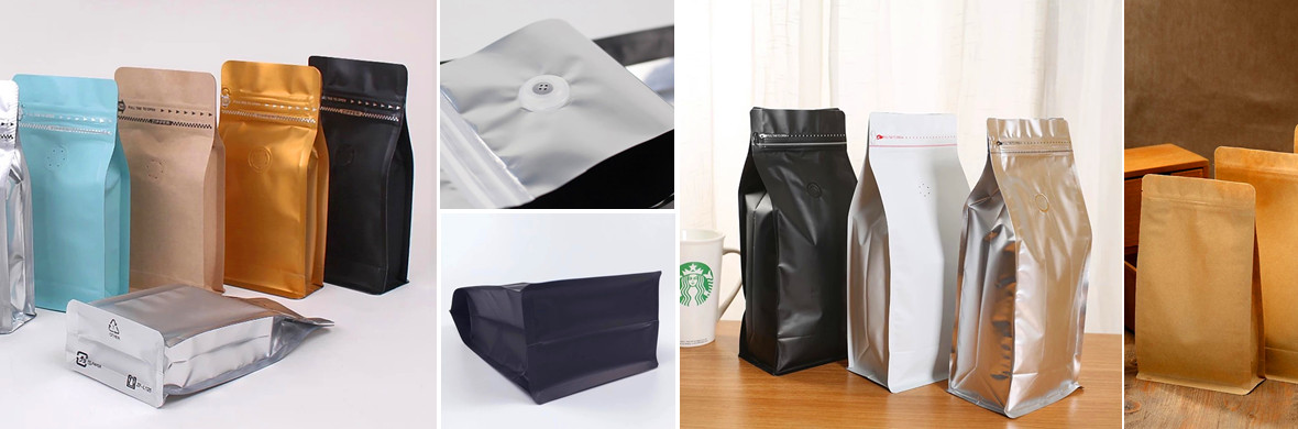 Flat Bottom Coffee Bags