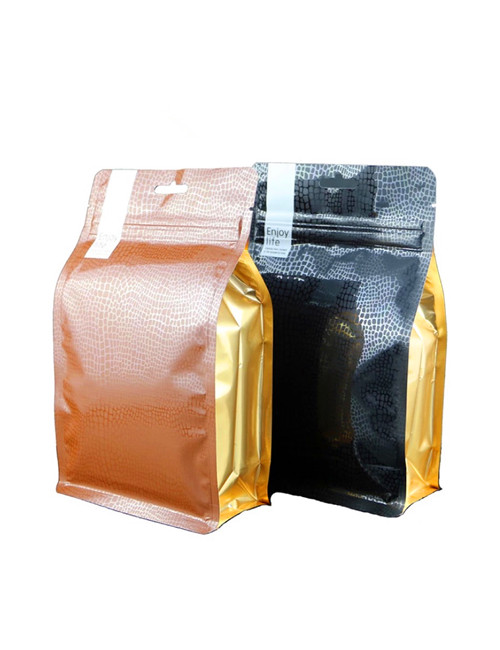 Flat Bottom Tea Packaging Pouches With Handles