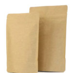 Stand Up Craft Coffee Bags With Degassing Valves