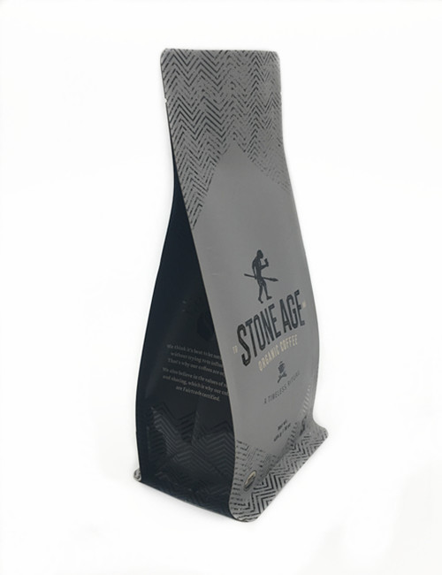 Custom Box Bottom Coffee Packaging Bags