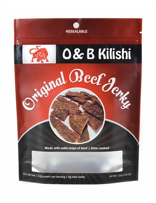 Custom Printed Beef Jerky Packaging Pouches