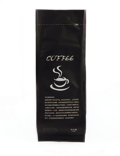 Custom Printed Quad Seal Pouches For Coffee Packaging