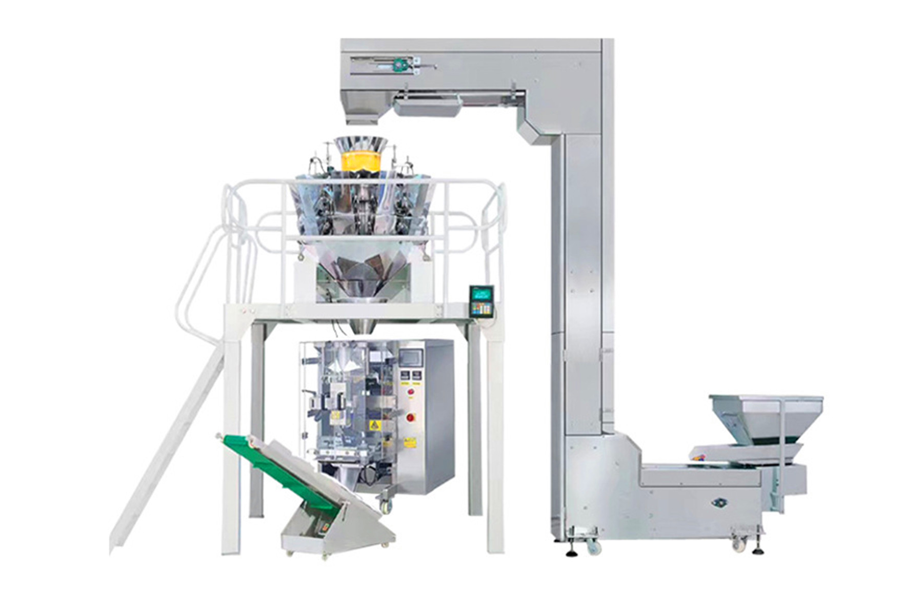 Automatic Food Packing Machine With High Precise Micro Electronic Scale Head